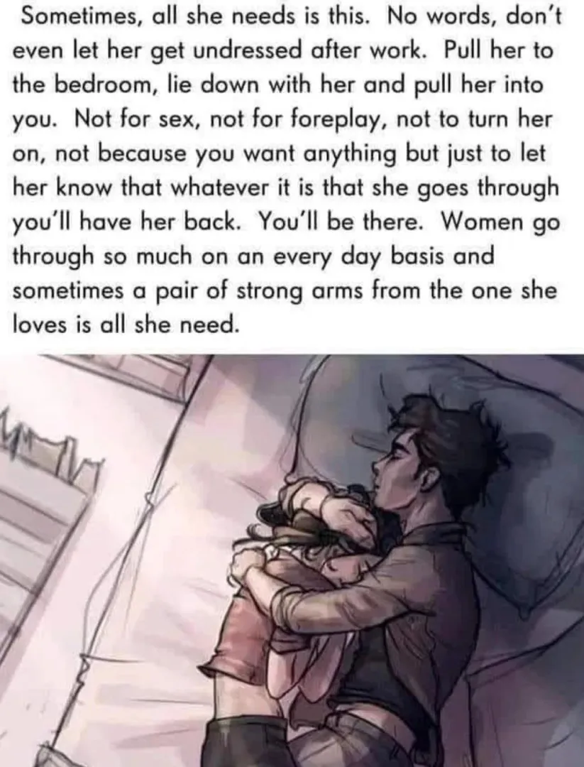 Sometimes that's all you need.