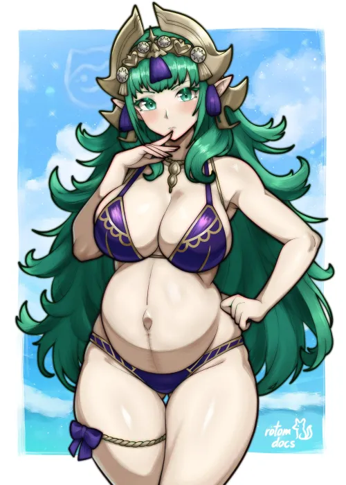 Strong Things and wide Hips to carry her big Bump (Sothis) [rotomdocs]