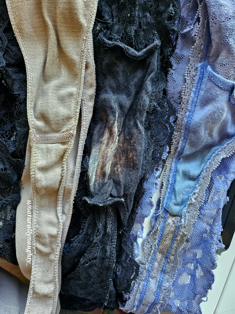 tuesday trio - all used ones but some days are drier than others