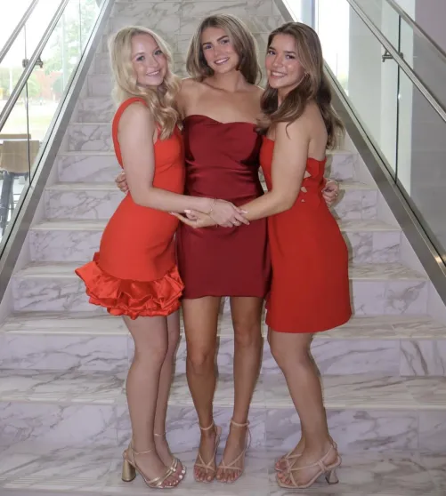 Which red dress?