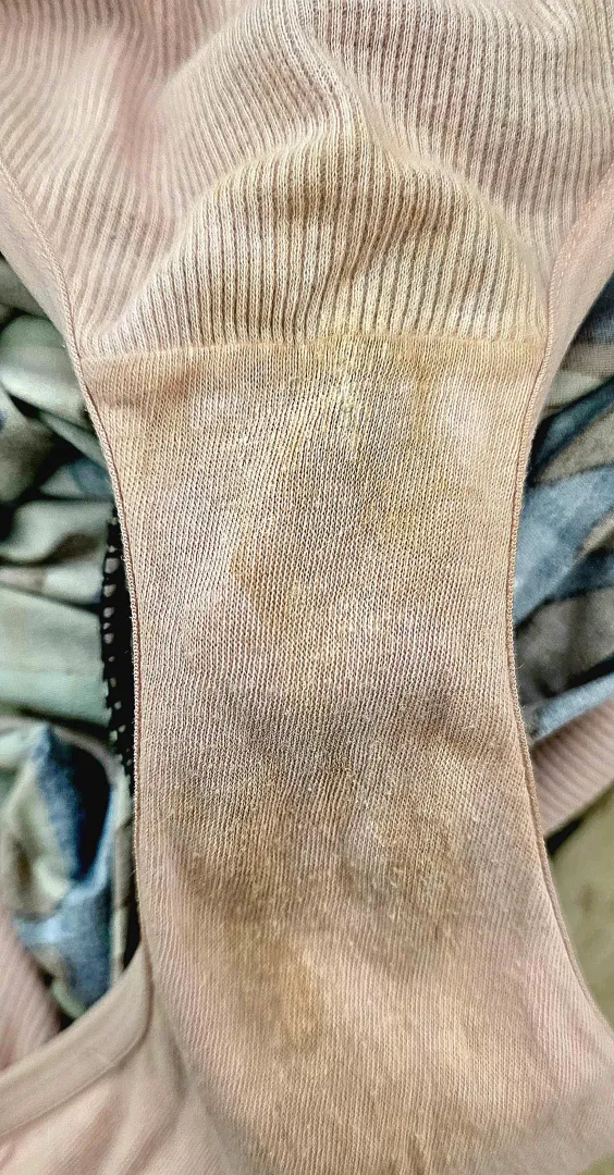 Wife's pissy panties are such amazing smell