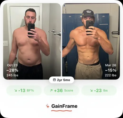 2.5 years of progress, these last 15 pounds just wont go away