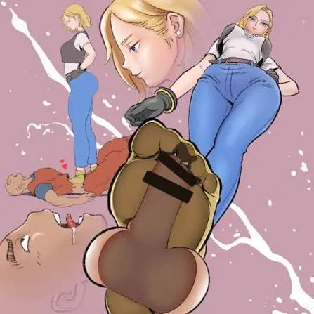 Ahhh she really stomps my cock and balls flat