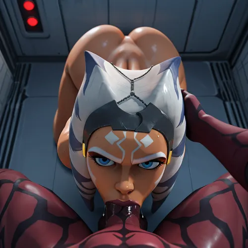 Ahsoka and Maul