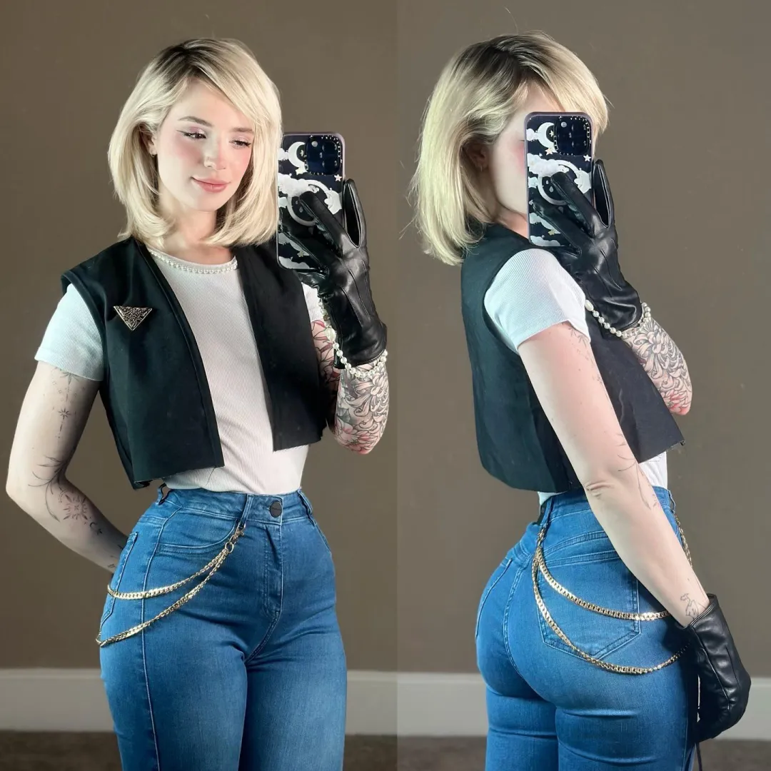 Android 18 cosplay (LeesiBB)