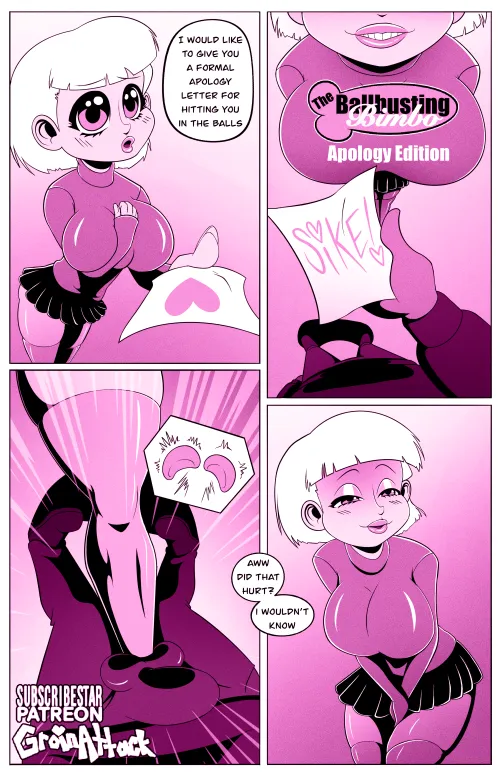 Ballbusting Bimibo Apology
