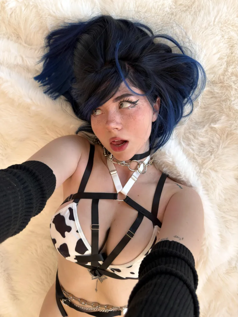 Cowgirl but make it blue