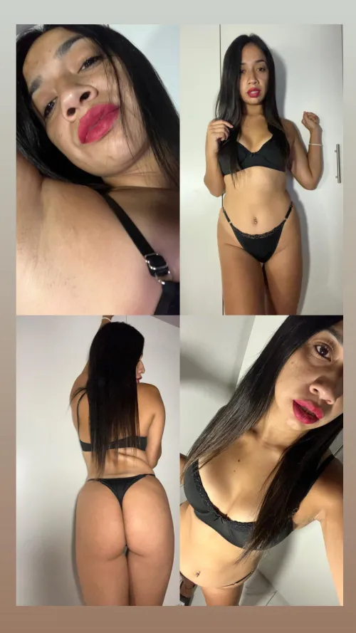 Do you want a sexting session with this brunette?