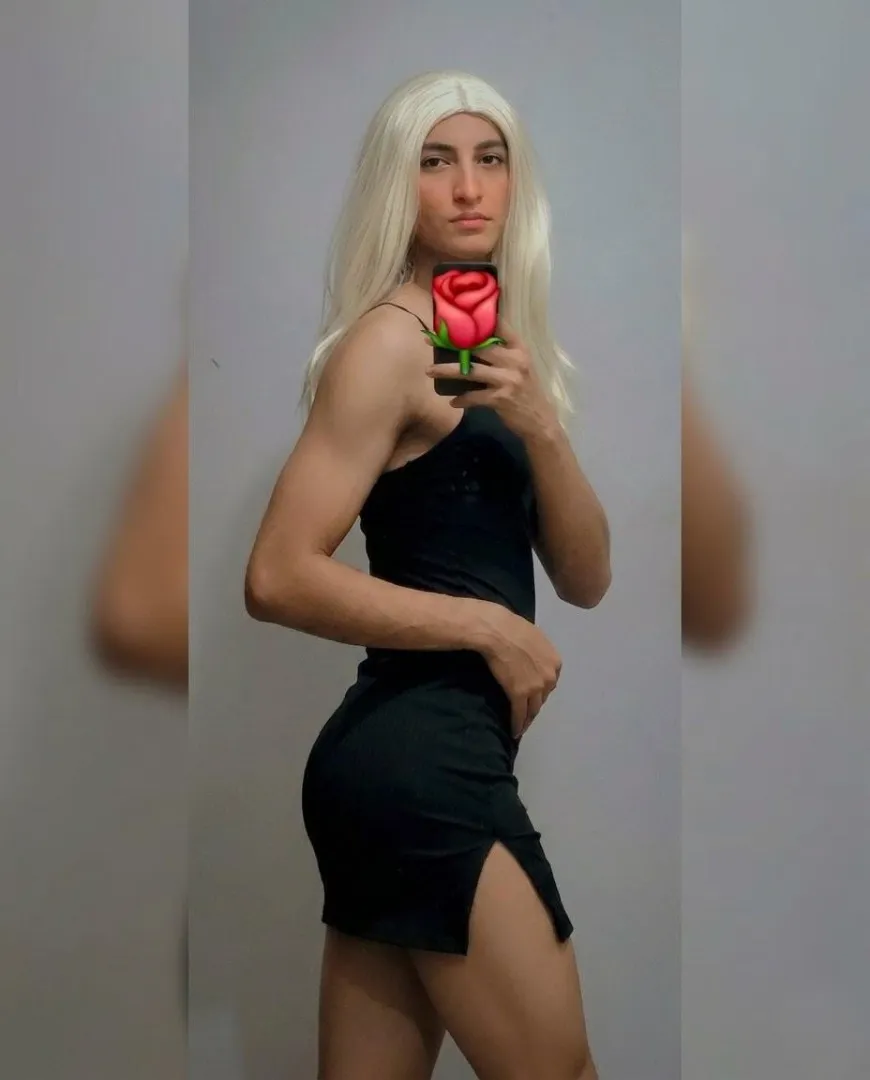 Ficou com o vestido?