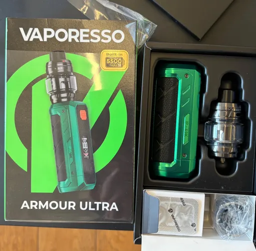 First kit just landed, love this green