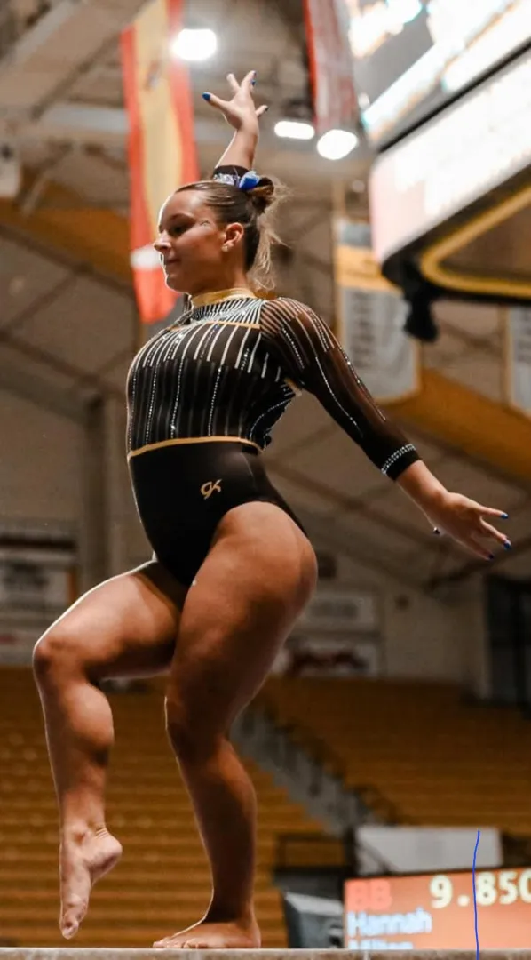 Gymnasts have power like no other female athlete