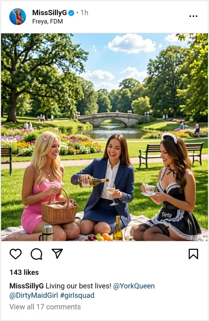 Happy SatHERday everyone! I know I'm enjoying mine!