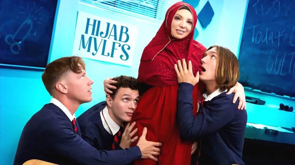 HijabMylfs – It Takes A Real Woman Io Please Three Cocks At Once