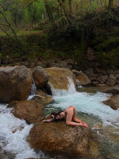 I moved close to waterfalls and now i get to take pics like that on a daily:)