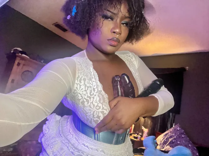 I need a white dildo so I can bleach myself from home