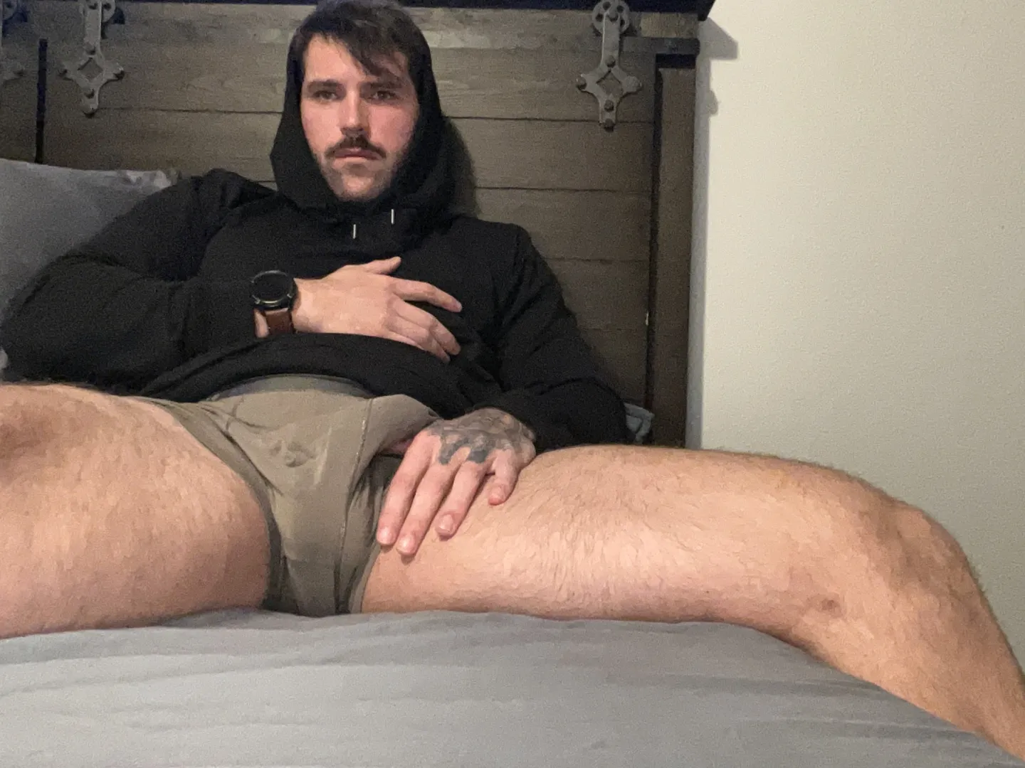 I want someone to lick my underwear until they're completely wet and I can feel my dick through them