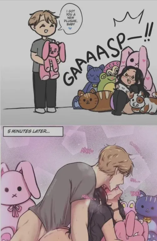 I would like some plushies too, please 