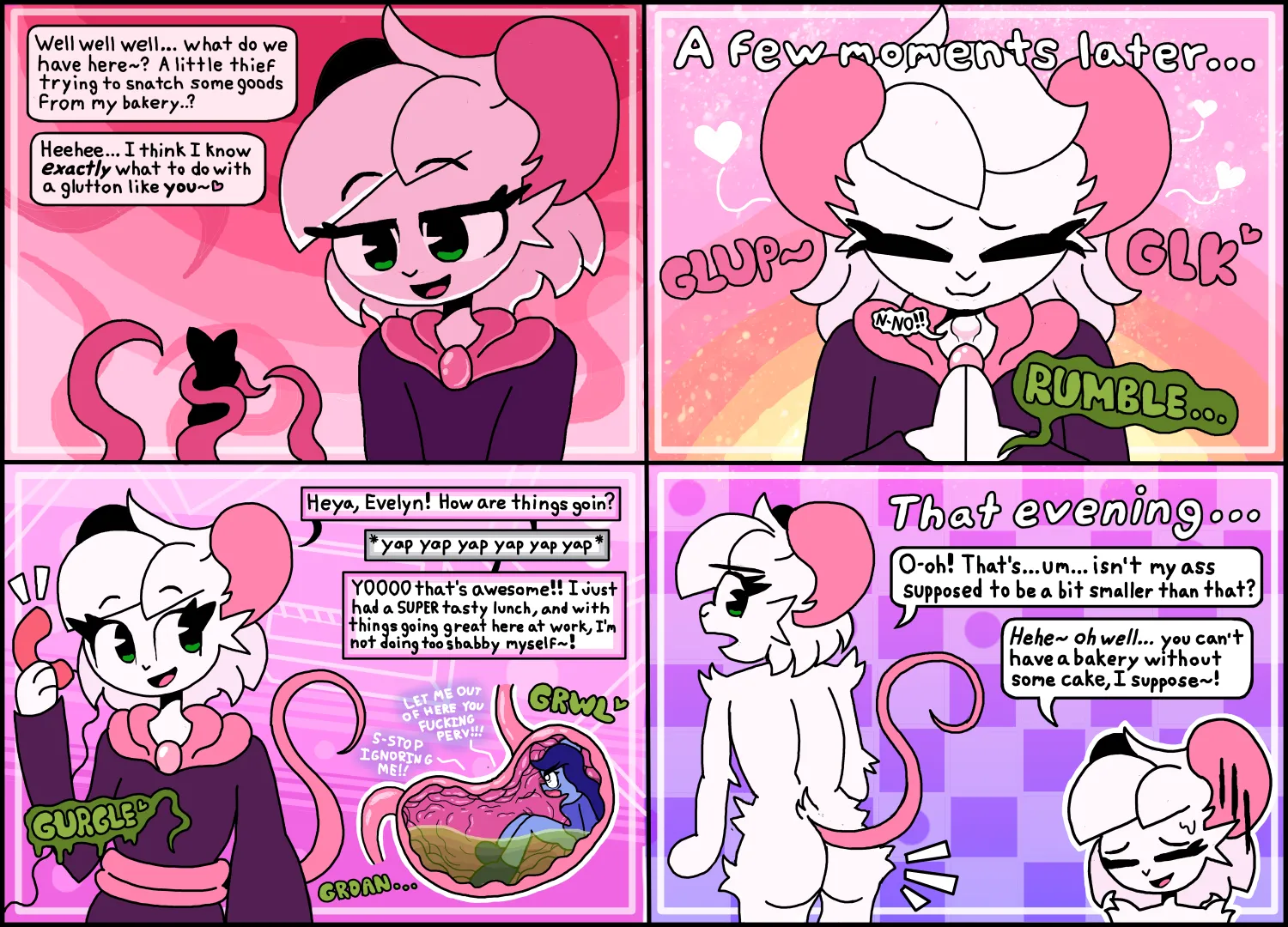 {Image} Reggie the Rat Punishes a Thief~ (Art by me/ScubaBagel078, OC by Whygena)