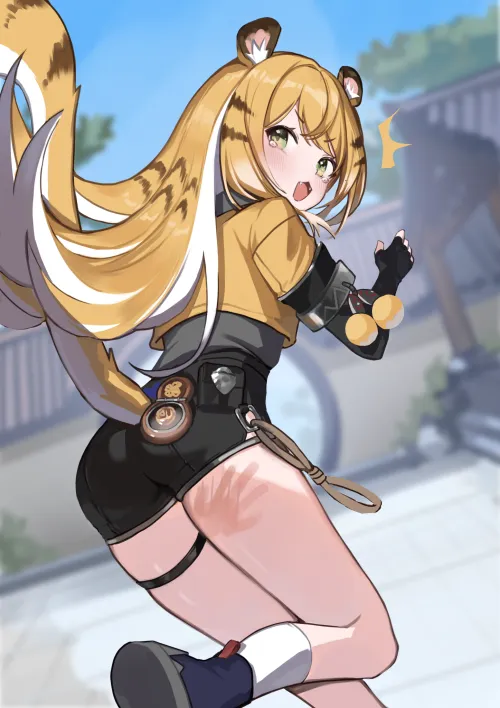 Jufufu got the thighs spanked (SR) [Zenless zone zero]