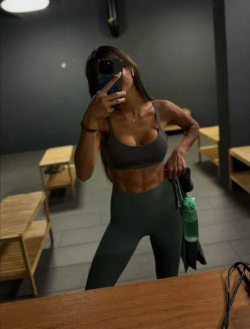 Letting you see the result of my workouts