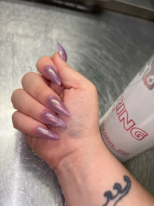 Love being a nail tech so my nails always look pretty