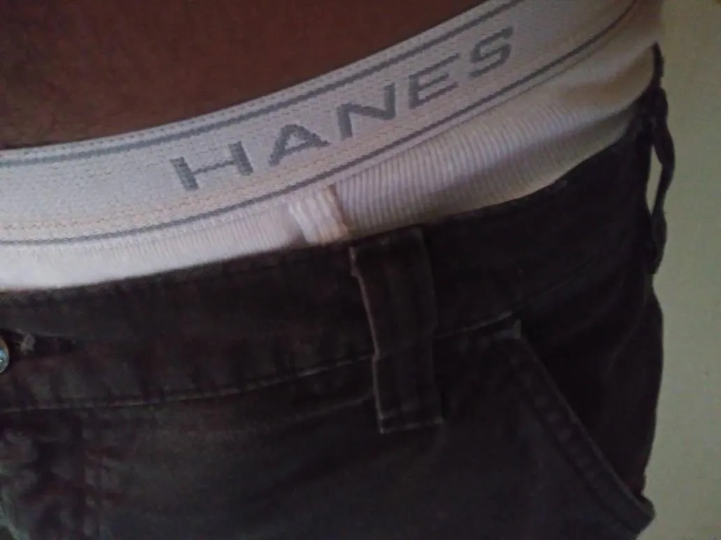 Maybe I should sag my pants today