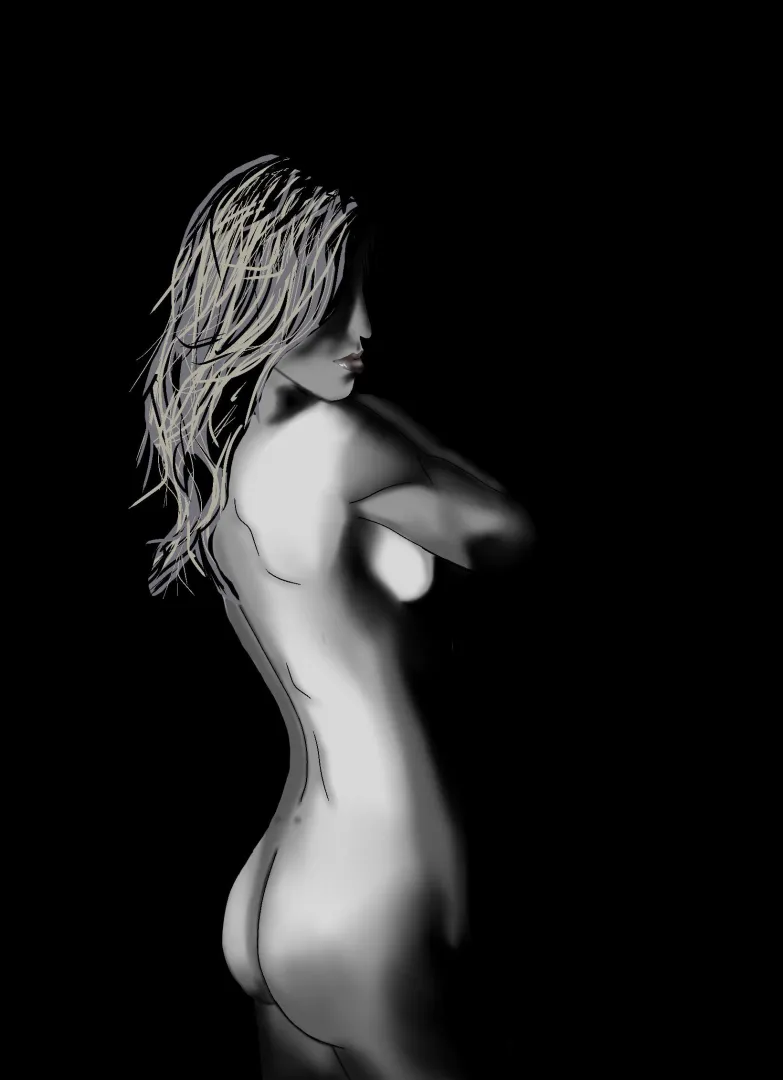 “My Muse” drawing made by me