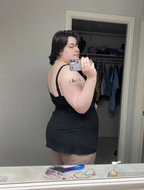 My thighs have more craters than the moon and I wouldn’t have it any other way. Count how many dimples and send