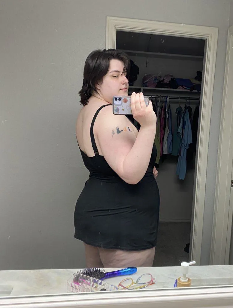 My thighs have more craters than the moon and I wouldn’t have it any other way. Count how many dimples and send