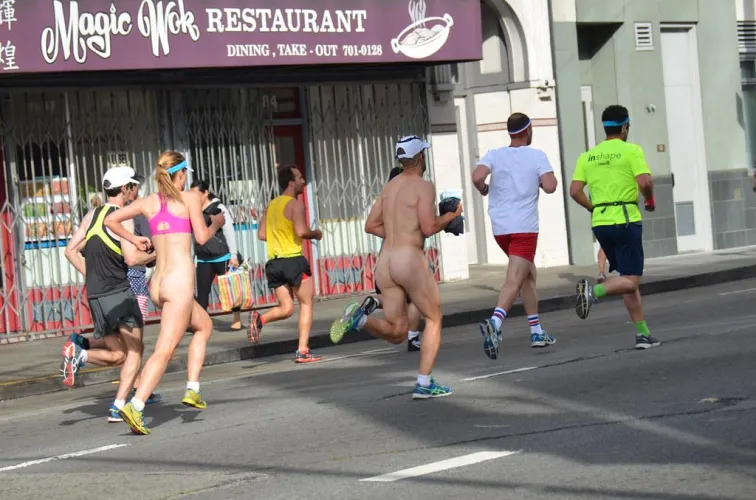 Naked at Bay to Breakers
