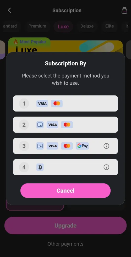 Paypal not available?