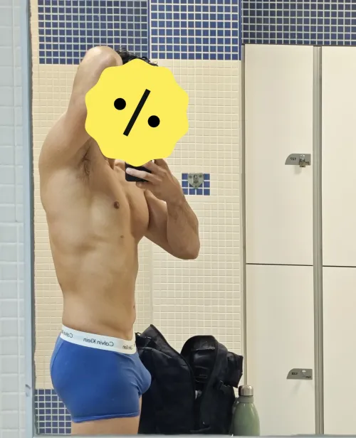 Post workout shower