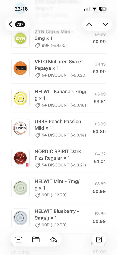 Rate my first order?