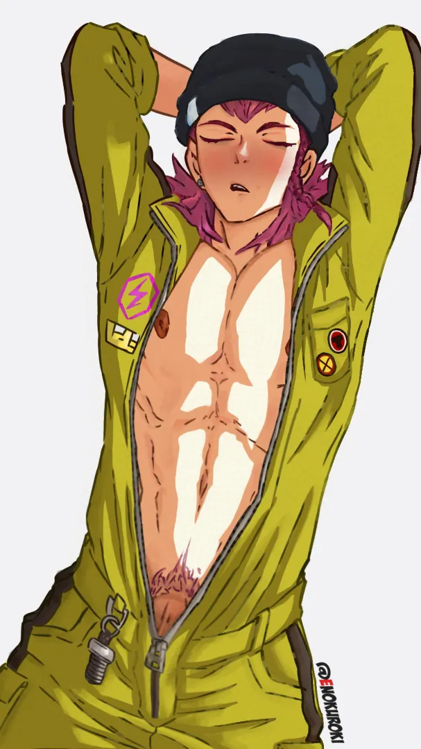 Resting [ Art by @enokuroki ]