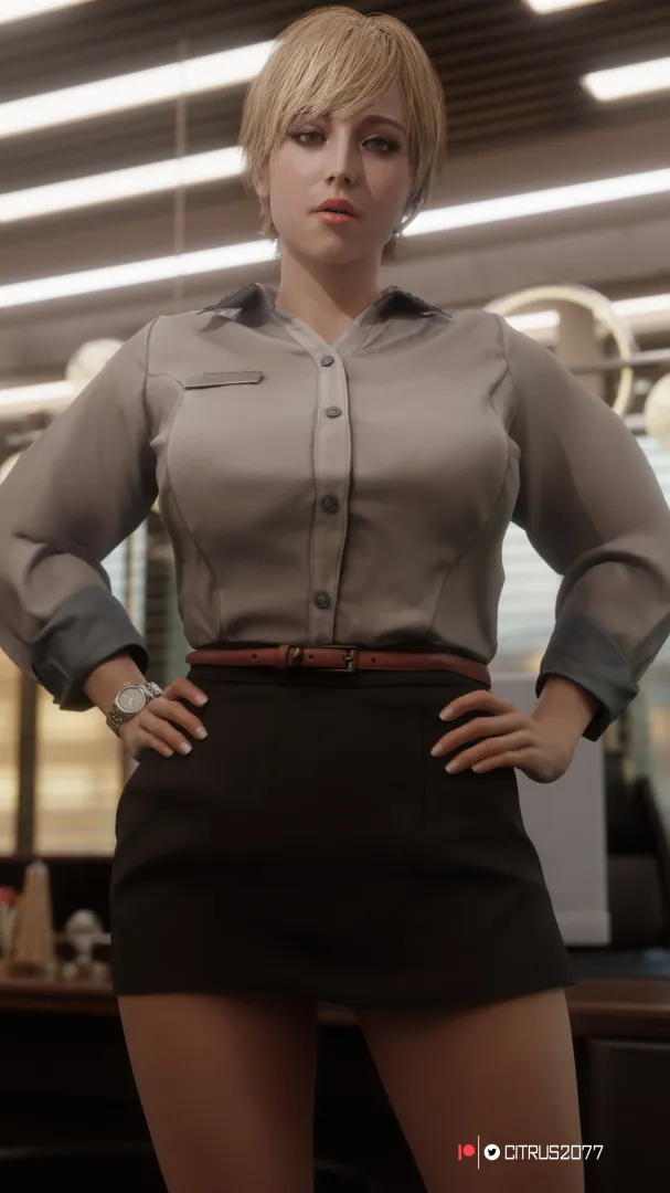 Sherry at the office (Citrus2077)