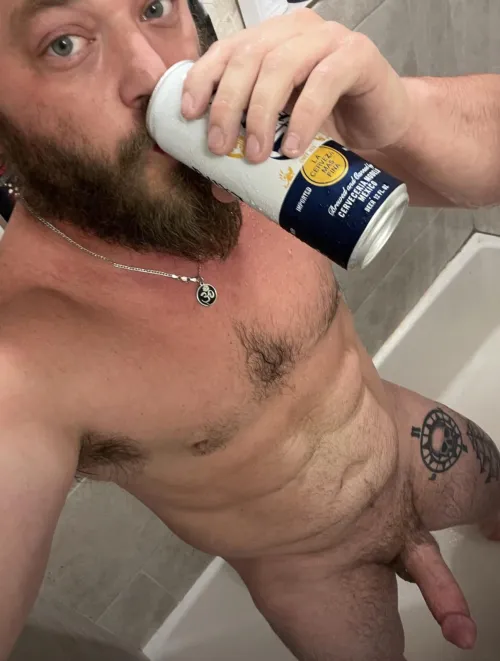Shower beer