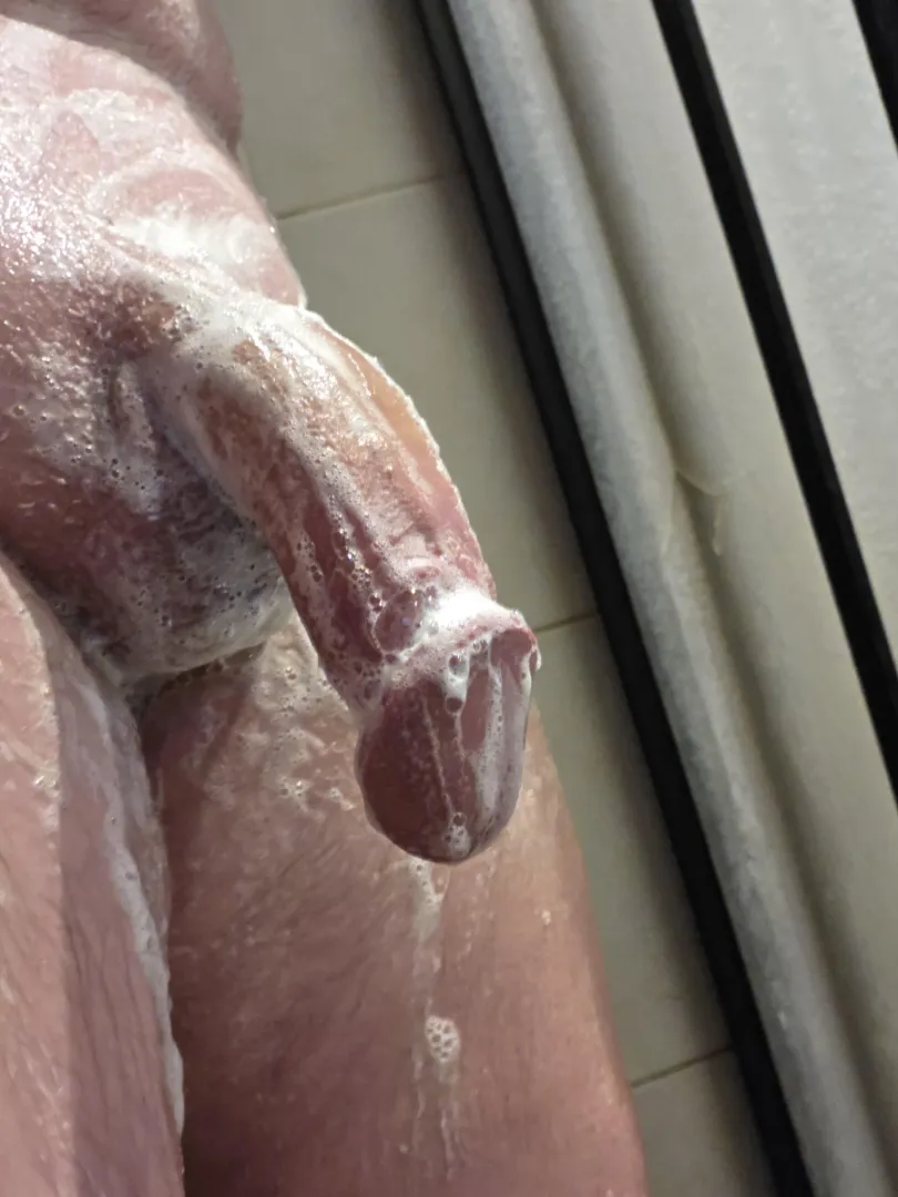 Showering worth soap