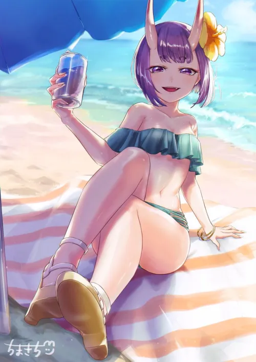 Shuten at the Beach (Nupy22)