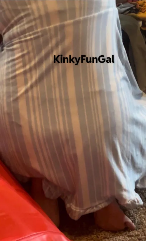 Some older lady literally pointed these lines out to me in public haha I love when I’m made to go out with really visible panty lines haha