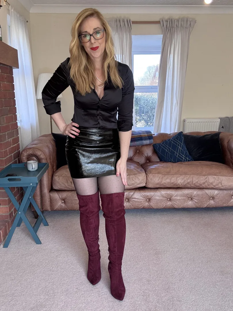 Some red boots, a bit different but I like em!