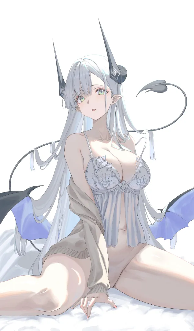 Succubus in sleepwear