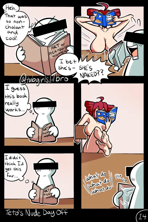 Teto's Nude Day Off Pg.14/?