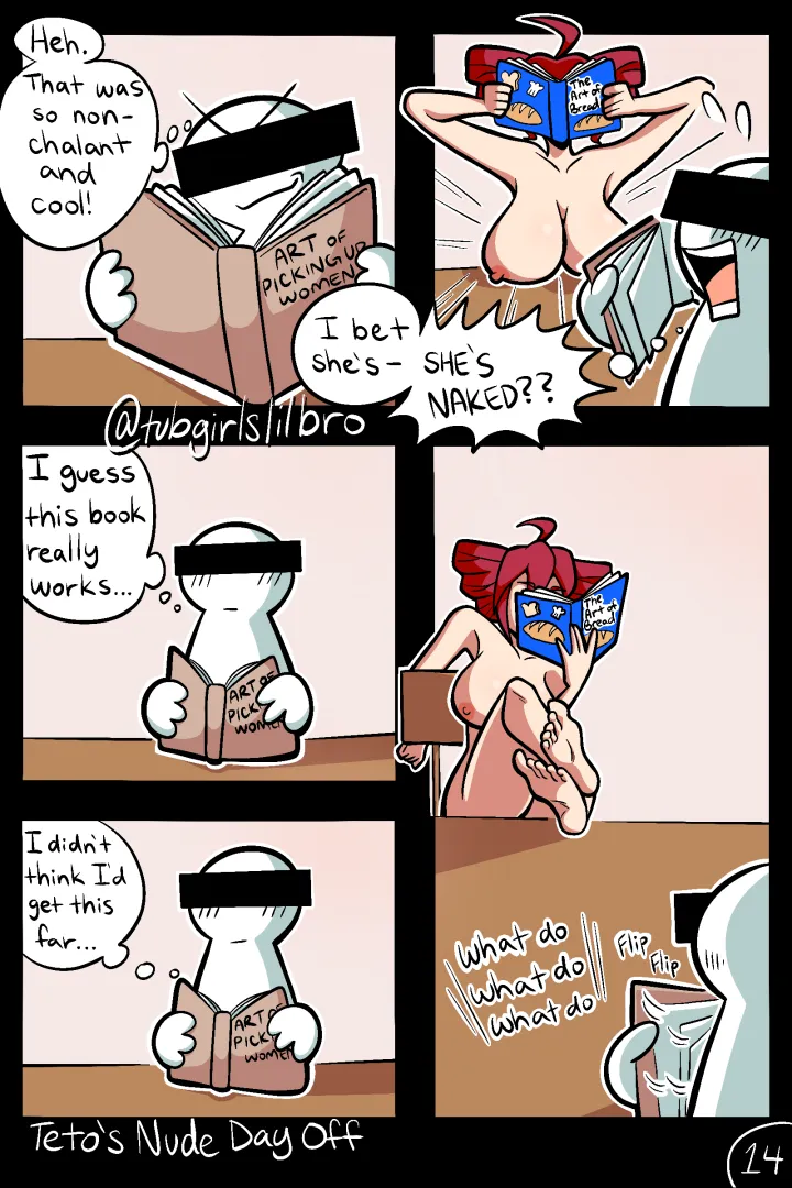 Teto's Nude Day Off Pg.14/?