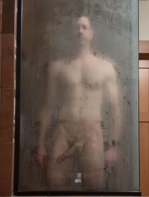 The shower is the only time this dad gets alone