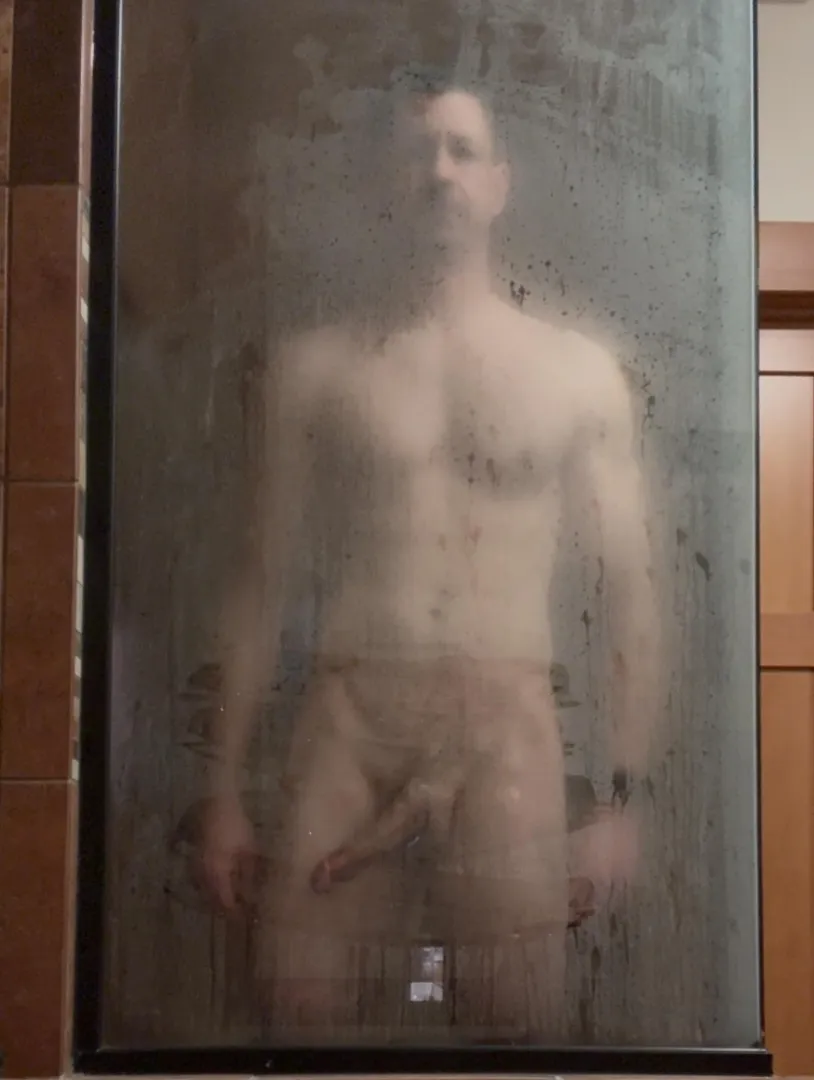 The shower is the only time this dad gets alone