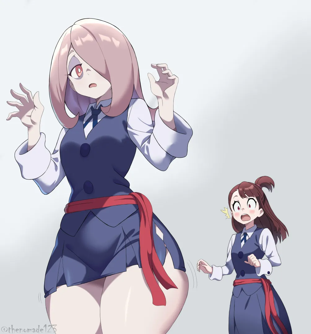 This is why Sucy wears a longer dress (Thenomade123)