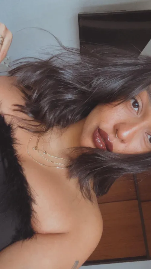 What do you think of my new lip gloss?