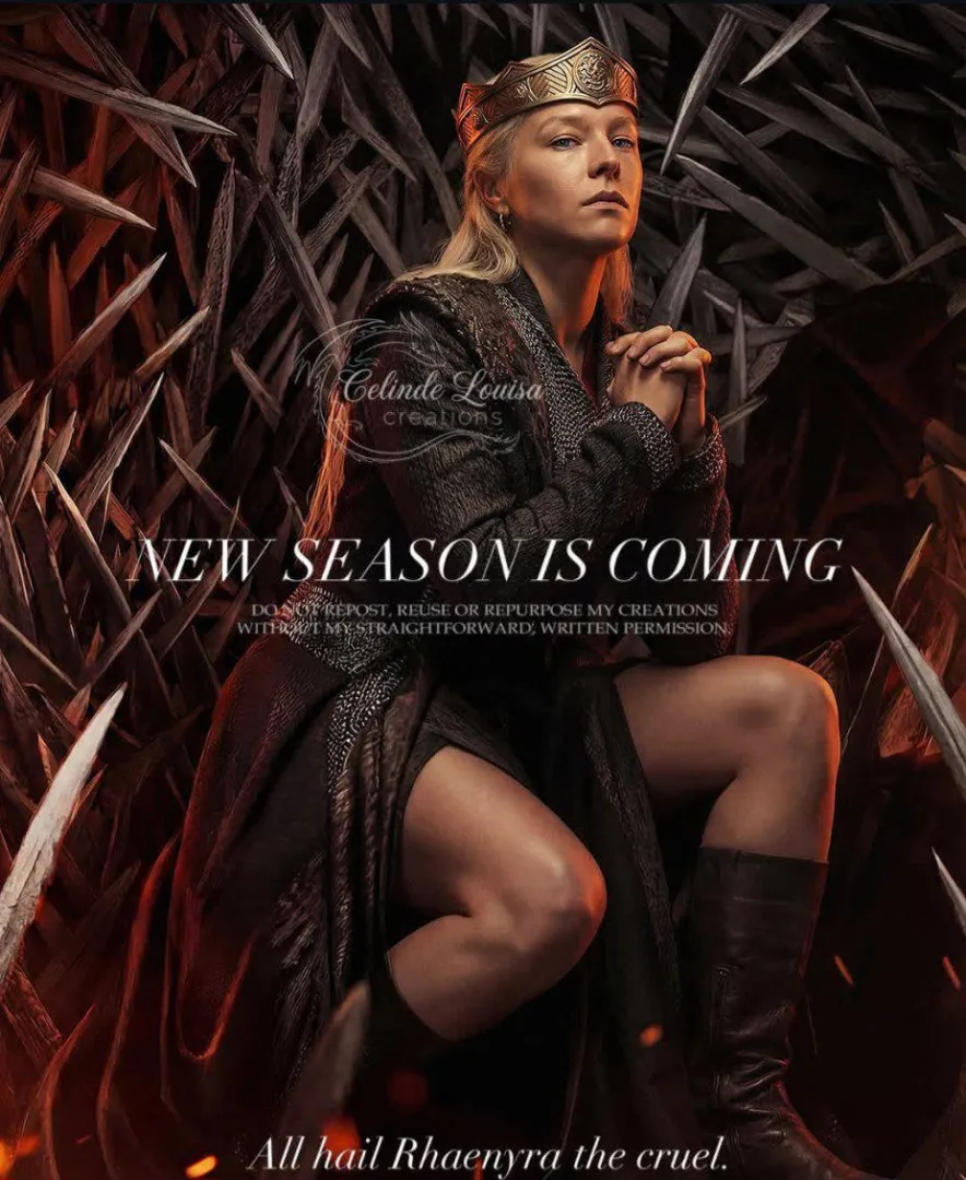 Would not mind if we get leg/thigh show from Emma in season 3 just like this 