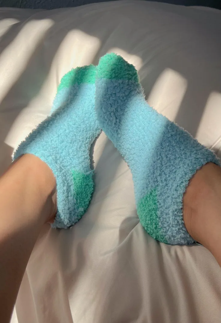 you love my socks huh