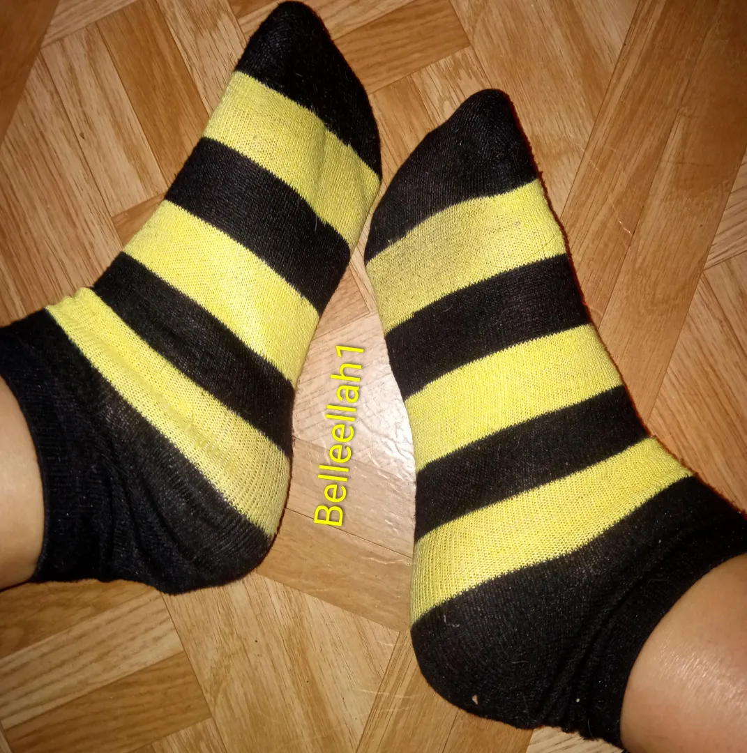 7 day worn socks ready to ship! Lots of sweaty workouts included. Message me to claim